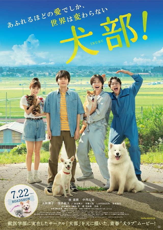 映画『犬部』最新ポスター（C）2021『犬部！』製作委員会