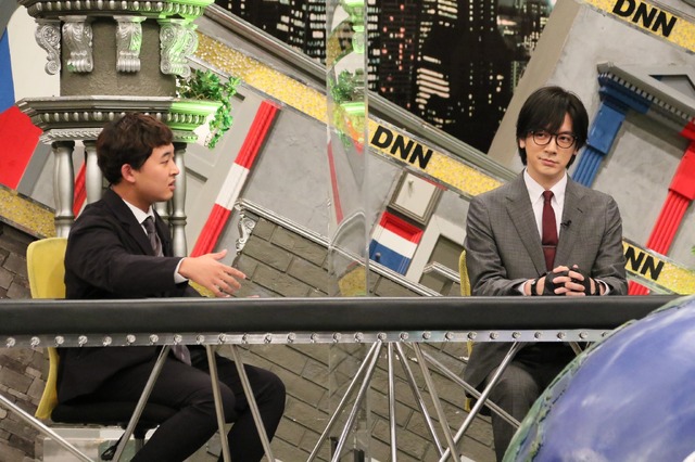 04_左から）後藤拓実（四千頭身）、DAIGO（C）フジテレビ