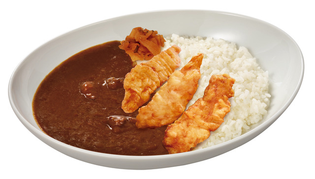 鶏天カレー