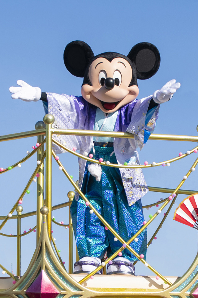 東京ディズニーランドに登場する和服姿の ミッキーマウス(イメージ)（C）ディズニー