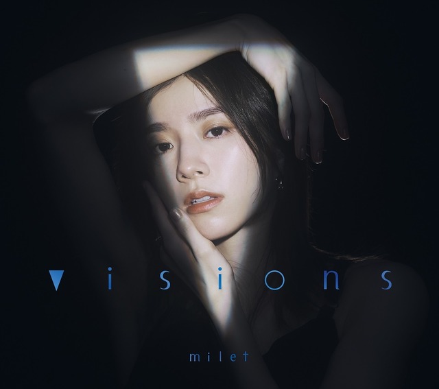 milet 2ndフルアルバム『visions』初回生産限定盤Aジャケット写真