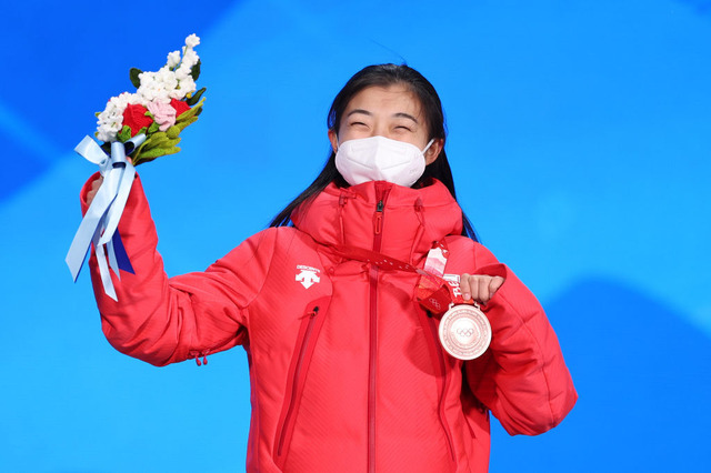 坂本花織(Photo by Sarah Stier/Getty Images)