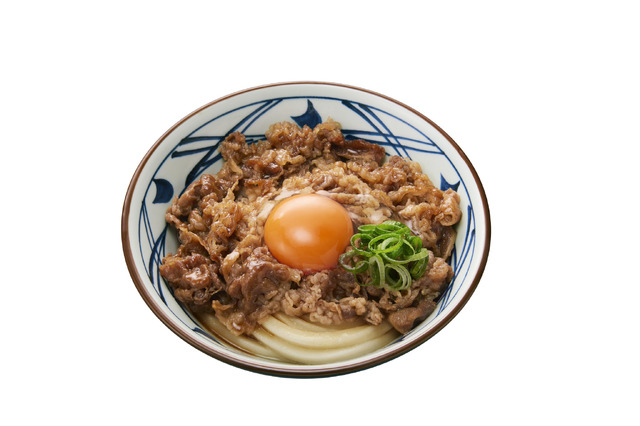 ​​牛すき釜玉うどん