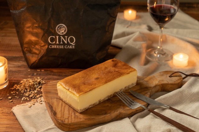 “香る”チーズケーキ「CINQ CHEESE CAKE」初のリアル店舗を期間限定オープン