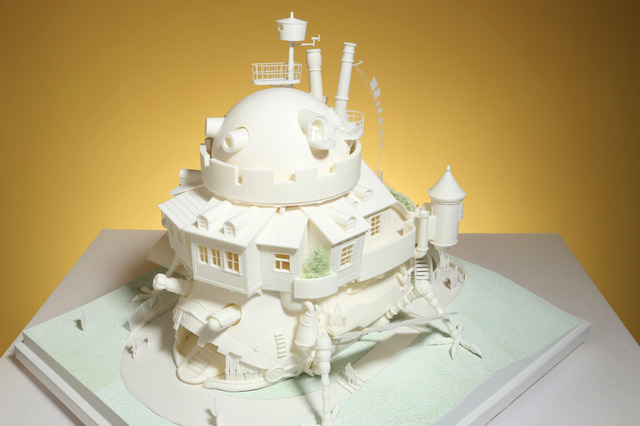 「ハウルの城」１／５０模型３号機（C）Studio Ghibli
