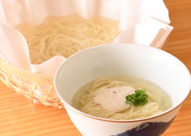 ふぐコースのふぐらぁ麺