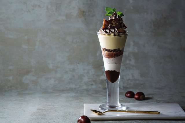 GODIVA チョコレートマロンパフェ