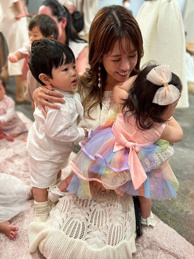 くみっきー親子、石田安奈娘
