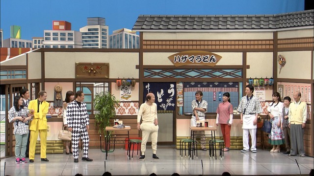 （左から）佐藤美優、住吉大和、アキ、浅香あき恵、辻本茂雄、間寛平、内場勝則、未知やすえ、信濃岳夫、前田まみ、若井みどり、やなぎ浩二
