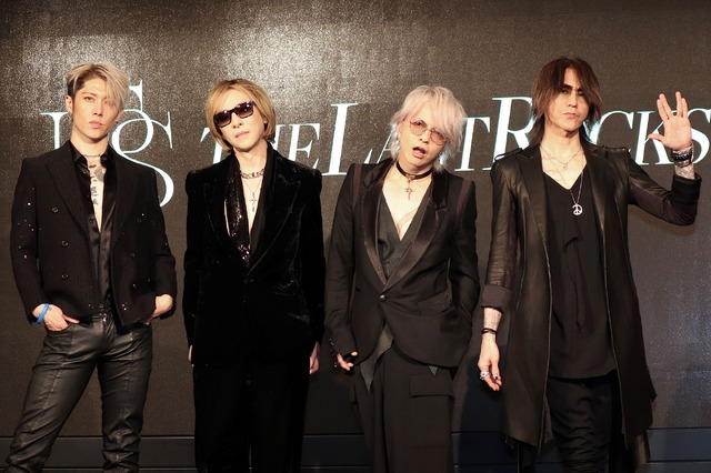 THE LAST ROCK STARS (MIYAVI 、YOSHIKI、HYDE、SUGIZO)【撮影：浜瀬将樹】