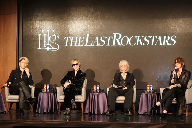 THE LAST ROCK STARS (MIYAVI 、YOSHIKI、HYDE、SUGIZO)【撮影：浜瀬将樹】