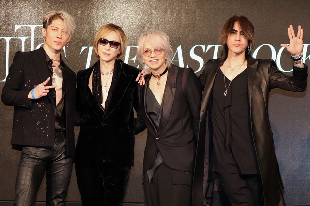 THE LAST ROCK STARS (MIYAVI 、YOSHIKI、HYDE、SUGIZO)【撮影：浜瀬将樹】
