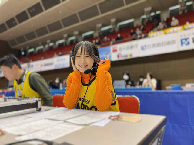 バスケ好きの中崎絵梨奈、Bリーグ解説に初挑戦！