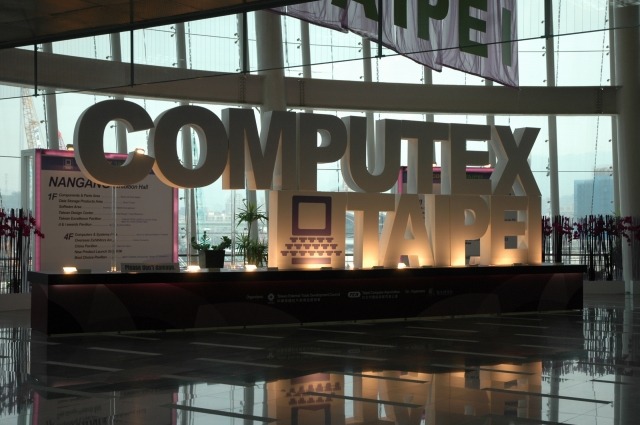 「COMPUTEX TAIPEI 2009」の会場のようす