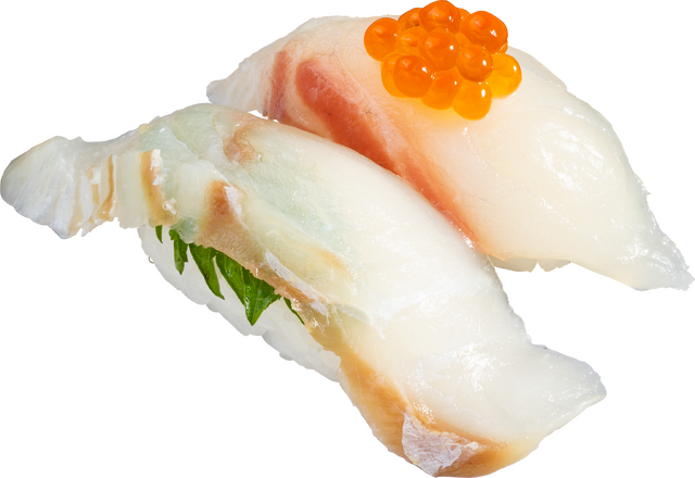 国産活〆白身魚の食べ比べ