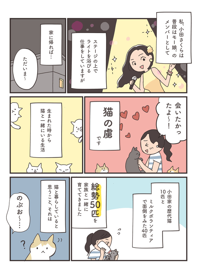 モーニング娘。‘23・小田さくらフォトエッセイ『さくらと猫』（KADOKAWA）