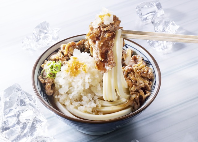 鬼おろし肉ぶっかけうどん