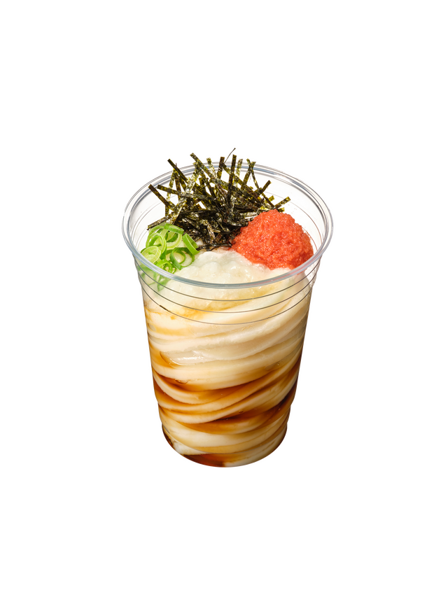 明太とろろうどん