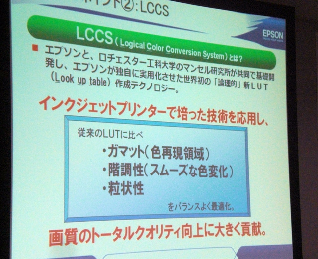 LCCS（Logical Color Conversion System）