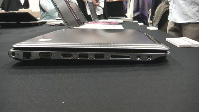 フルメタルボディの「HP Pavilion Notebook PC dm3シリーズ