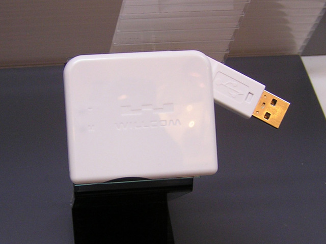WILLCOM SIM STYLEのUSB接続データ端末
