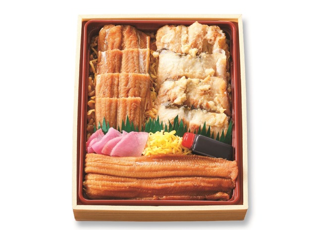 対馬あなご3種食べ比べ弁当（1折） 3,240円　＜各日30点限り＞