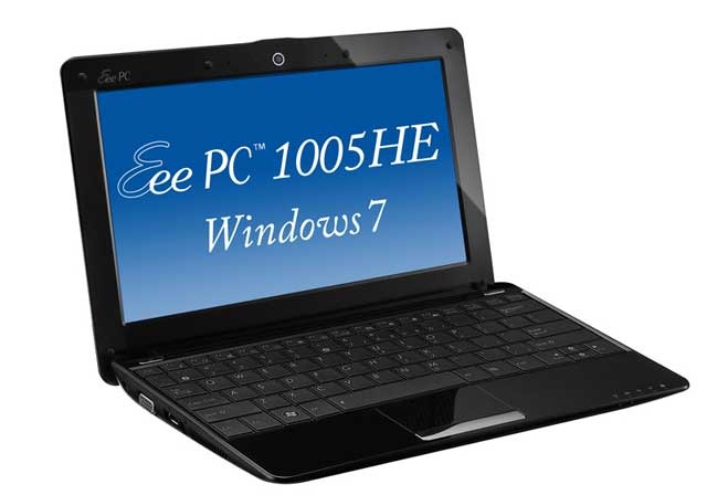 Eee PC 1005HE-WS250/Eee PC 1005HE-WS160（クリスタルブラック）