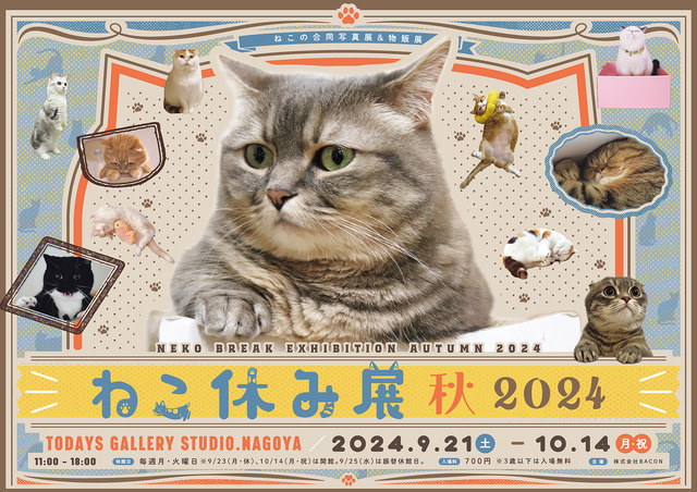 ねこ休み展 秋 2024