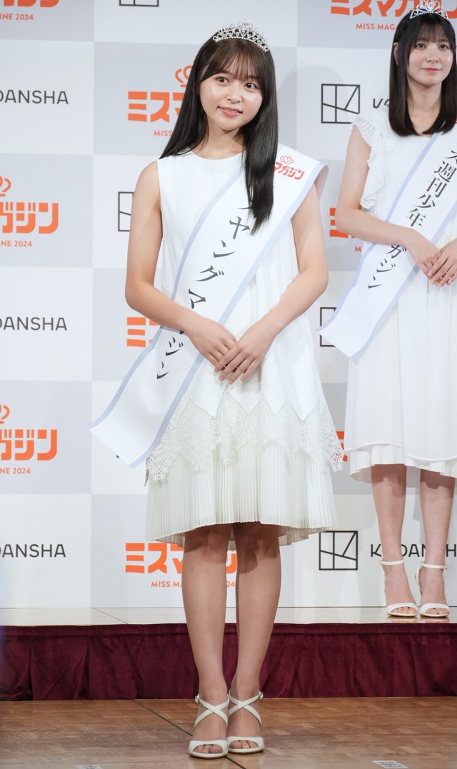 「ミスヤングマガジン」山本杏【撮影：小宮山あきの】