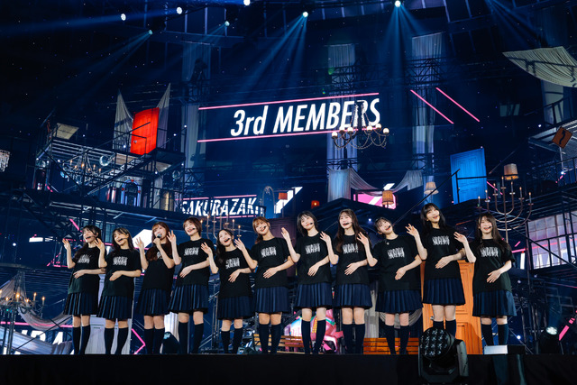 櫻坂46「三期生ライブ」ライブ写真（撮影：上山陽介）