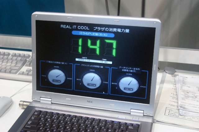 REAL IT COOLプラザの実PUE