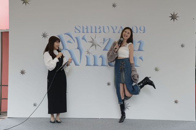 ゆうちゃみ、SHIBUYA109の1階店頭イベントスペースにサプライズ登場！