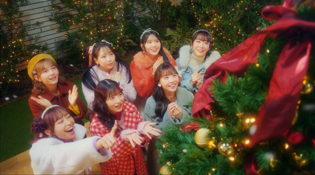 FRUITS ZIPPERが出演するWebCM「明治のグミときらめくクリスマス」篇