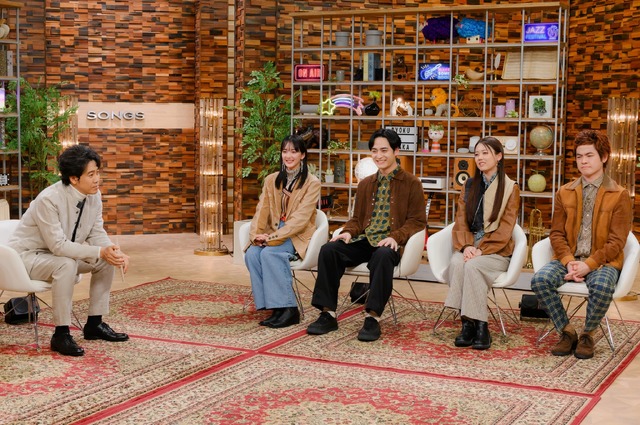 NHK「SONGS 緑黄色社会」12/5（木）放送　(C)NHK