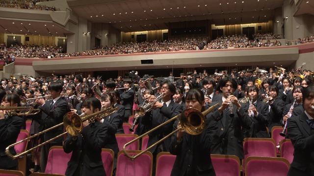 特集番組『「吹奏楽のひびき」presentｓ ドリームブラス！』　(C)NHK