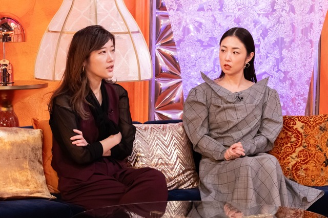 1月24日放送の『ダマってられない女たち』　（C）AbemaTV,Inc.