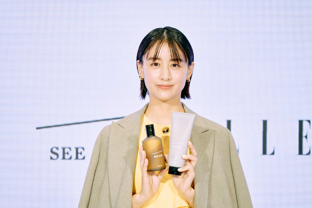 山本美月が登壇したSEE/SAW(シーソー)×ELLE コラボレーション トークショー