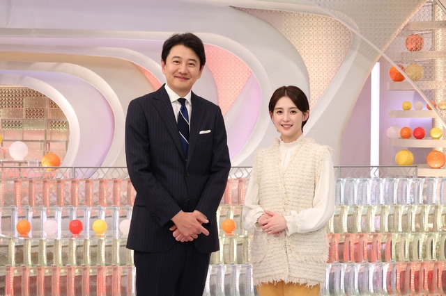 青井実、宮司愛海（フジテレビアナウンサー）　（C）フジテレビ