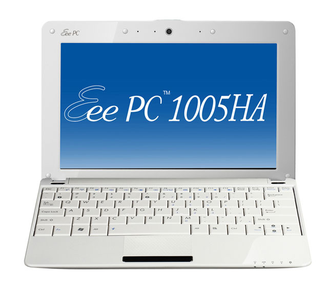「Eee PC 1005HA」（パールホワイト）