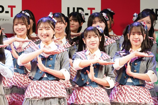 「UP-T 新CM発表会見」【写真：竹内みちまろ】