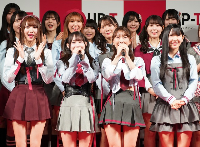 「UP-T 新CM発表会見」【写真：竹内みちまろ】