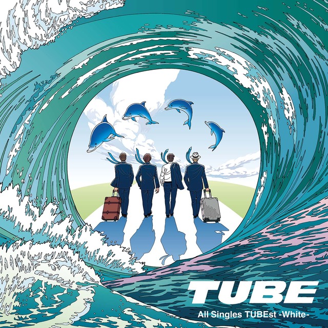 TUBE「All Singles TUBEst -White-」ジャケット