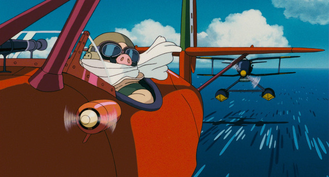 『紅の豚』（1992）（C）1992 Hayao Miyazaki/Studio Ghibli, NN