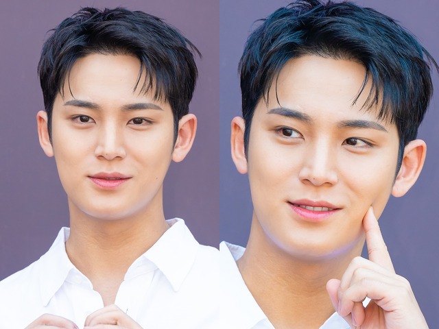惚れない人いる？SEVENTEEN・ミンギュ、彫刻超えのハンサムぶりに現場騒然！【独自写真】
