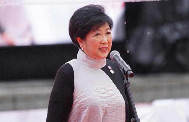 小池百合子東京都知事【写真：竹内みちまろ】