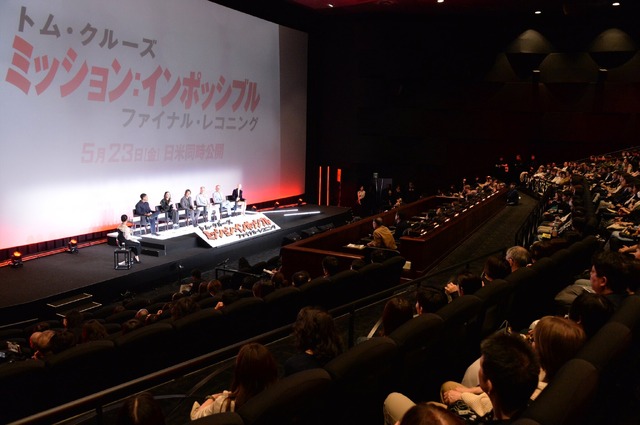 映画『ミッション：インポッシブル／ファイナル・レコニング』来日記者会見　（C）2025 PARAMOUNT PICTURES.