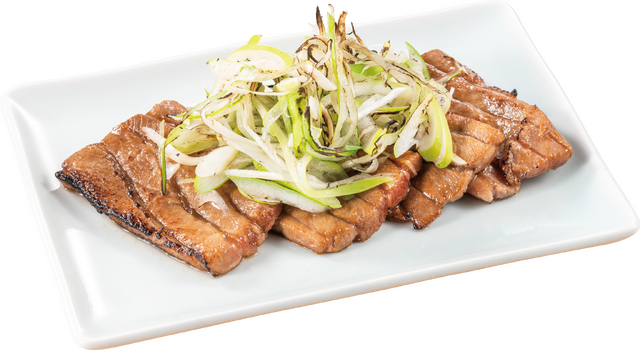 トロけるような、天然本鮪の漬け炙り 葱ぶっかけ（税込759円）