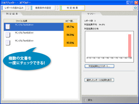 「マルチチェッカー」機能