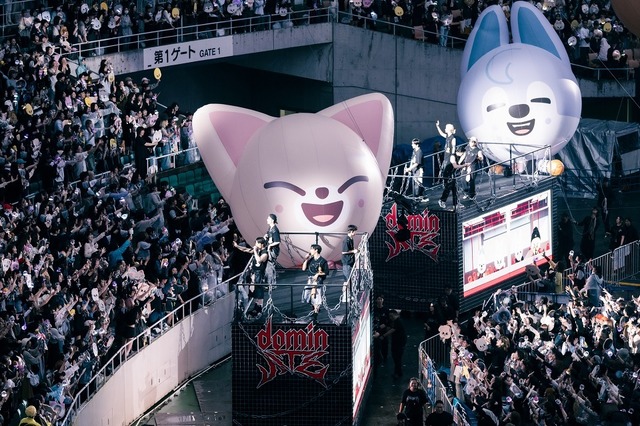 Stray Kidsの静岡エコパスタジアム　撮影：田中聖太郎