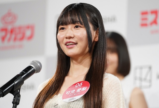 可児愛梨【写真：竹内みちまろ】